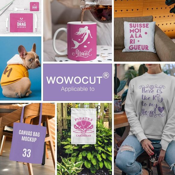 Brand New Sublimation Paper 12x12 Pink & Purple Pack - Picture 2 of 5